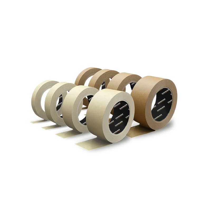 Chamaleon ondoorzichtig bruin tape 24mm x 50m