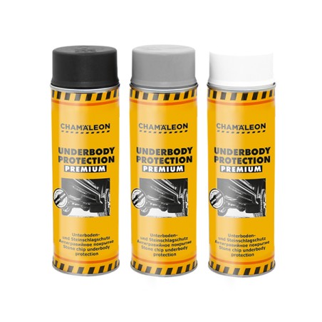 Chamaleon premium steenslag spray zwart 500 ml