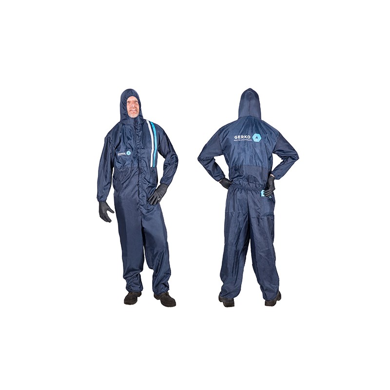 Gerko polyester overall blauw XXL