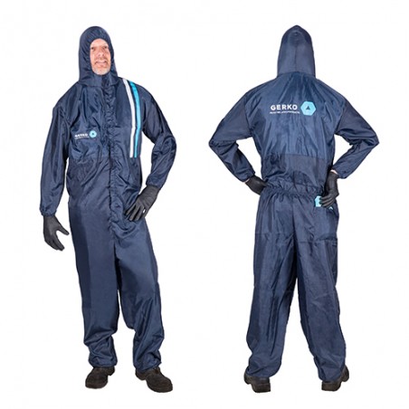 Gerko polyester overall blauw L