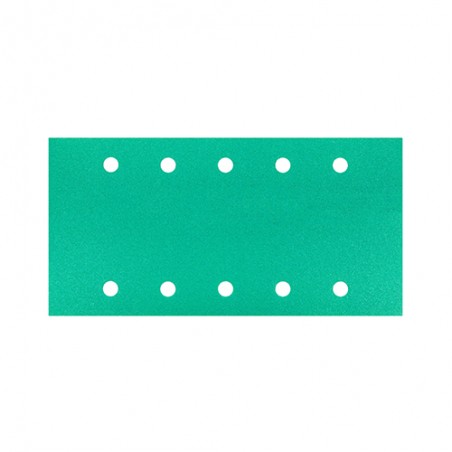 Gerko groen schuurblok met film 115 x 230 - 10 gaten P150 (100 stuks)