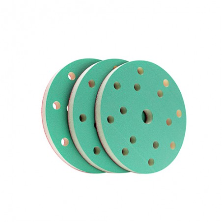 Gerko disque abrasif vert film ø150 - 15 trous P1500 (100p.)