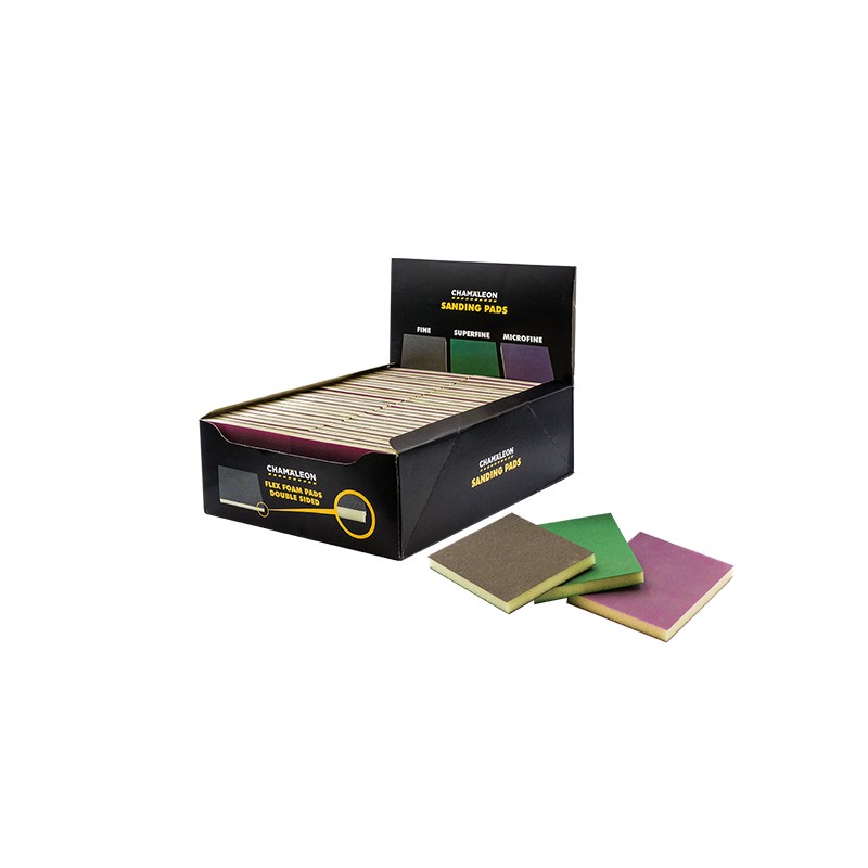 Chamaleon éponge abrasive pourpre 119x98 mm 100 pièces