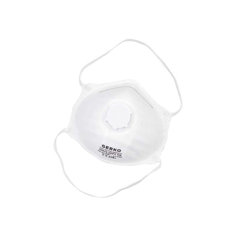 Gerko masque anti-poussière FFP2 avec valve 15p.