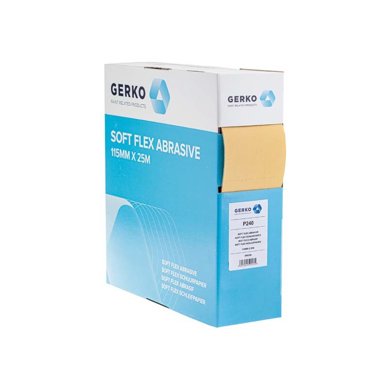 Gerko rouleau abrasif sur Gerko mousse 114mm x 25m P1000