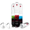 Kit stylo retouche 20 ml + apprêt antirouille 20 ml + vernis 20 ml